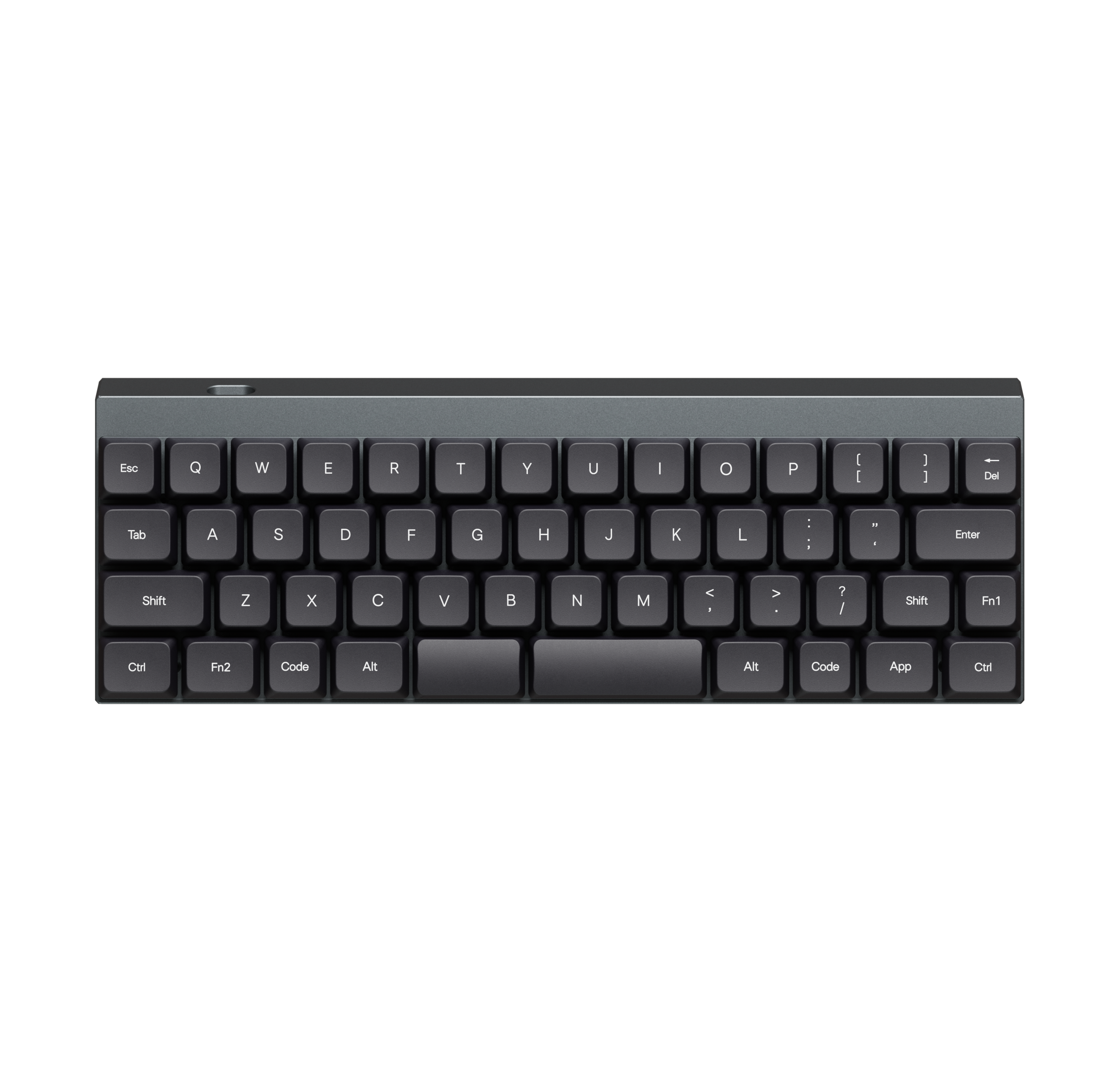 Vortex Core Size Core Plus - 40% Size RGB CNC Aluminum Bottom Case - Vortex Keyboard