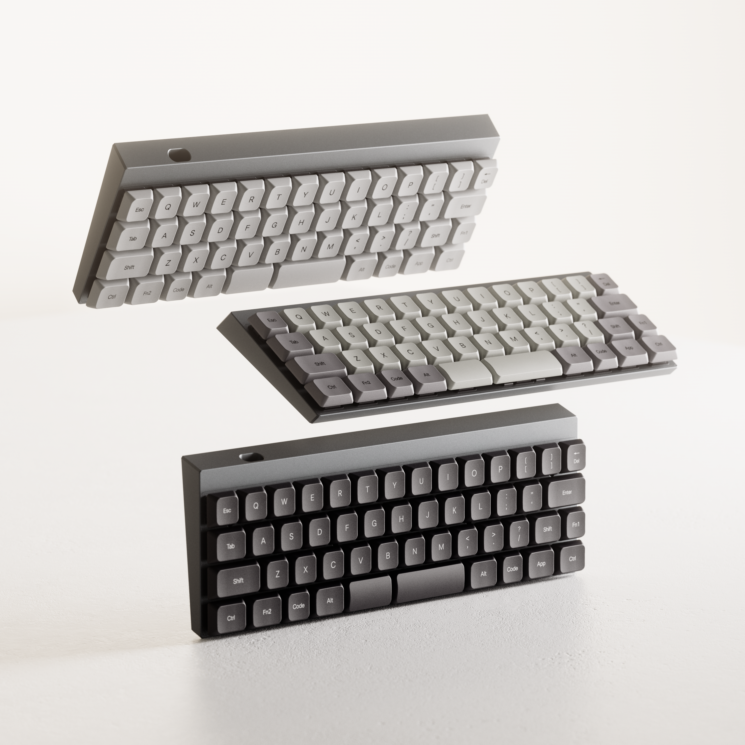 Vortex Core クリア軸 Vortexgear VORTEX CORE 47keys 英語配列 Cherry MX 赤軸 VORTEX